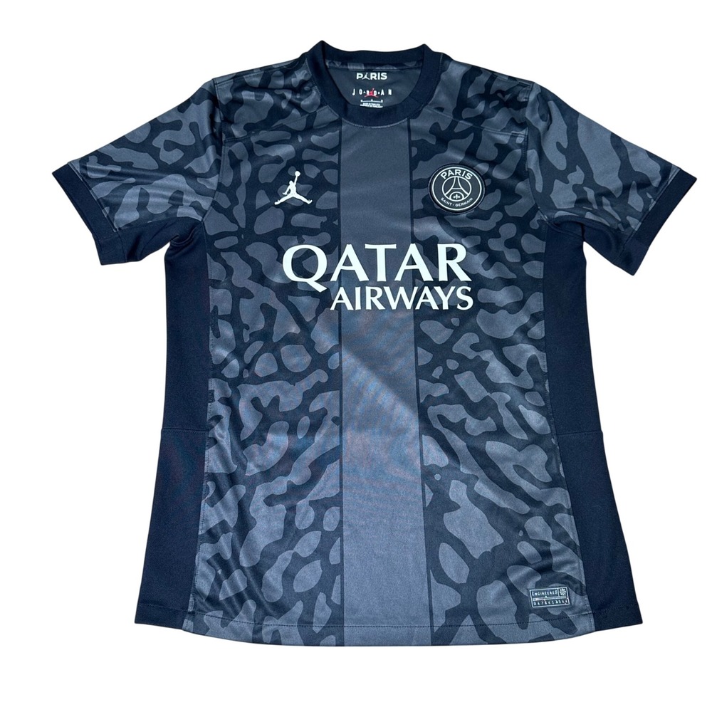 Jordan x PSG Paris Saint-Germain Elephant Print Pre-Match Jersey Mens Medium